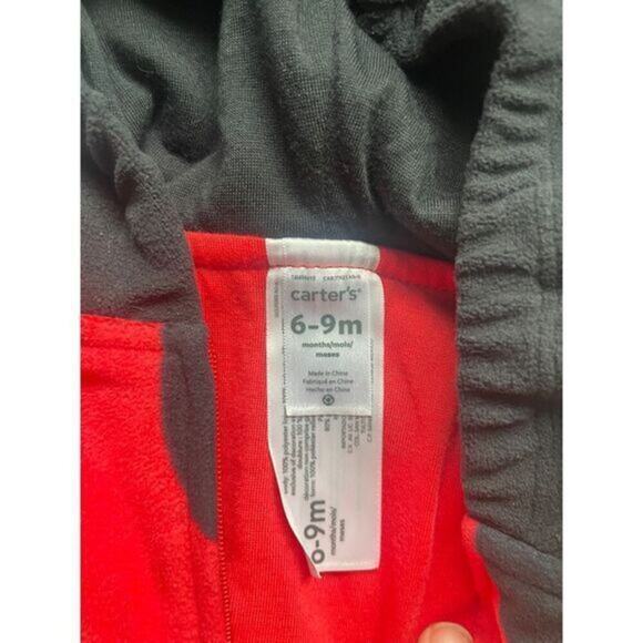 🪴5/$25🪴 Carters Baby Ladybug Costume 6-9 Months Red Black Halloween Bug Party - Picture 8 of 8